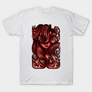 Luscious Locks - Chile Oil Red T-Shirt